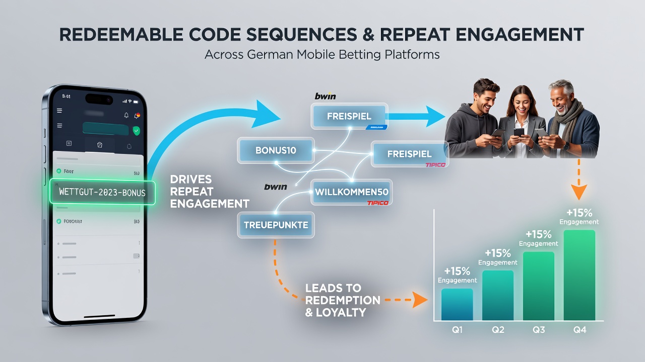Darstellung von Code-Sequenzen in deutschen Wett-Apps mit Fokus auf Nutzeraktivierung und Bindung