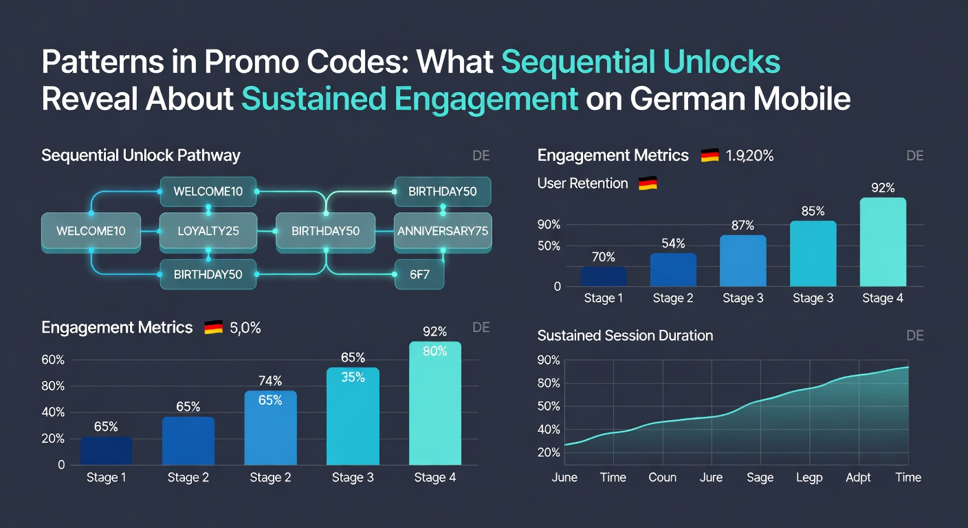 Grafische Darstellung von Nutzerbindungsdaten aus sequenziellen Promo-Code-Analysen im Mai 2026