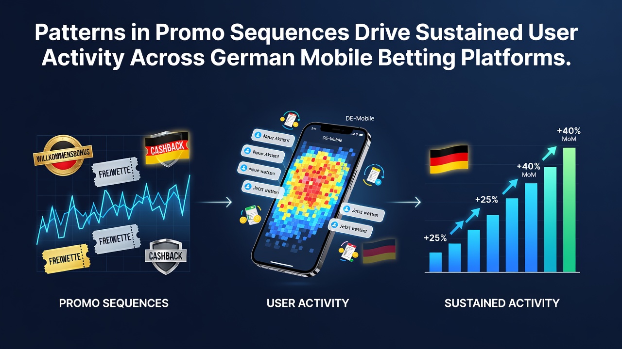 Analyse von Promo-Sequenzen auf deutschen Wett-Apps mit Fokus auf Nutzeraktivitätstrends