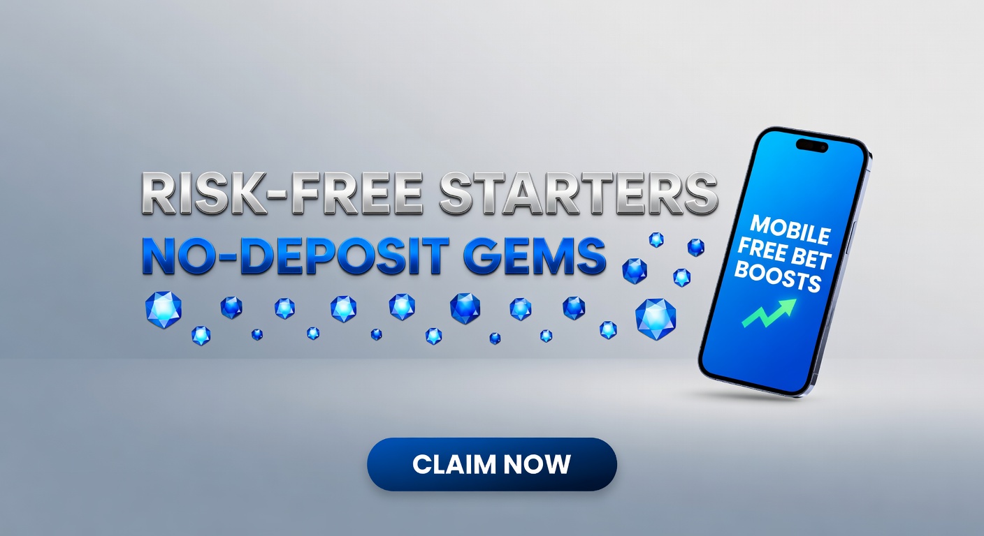 Smartphone mit Sportwetten-App, das risikofreie Boni und mobile Boosts anzeigt, während ein Fußballspiel im Hintergrund läuft