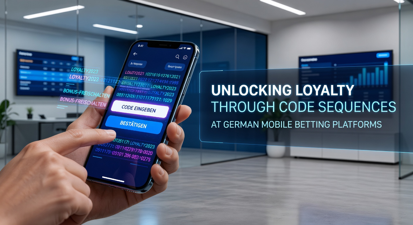 Darstellung von Bonuscode-Sequenzen und deren Einfluss auf mobile Wett-Apps in Deutschland